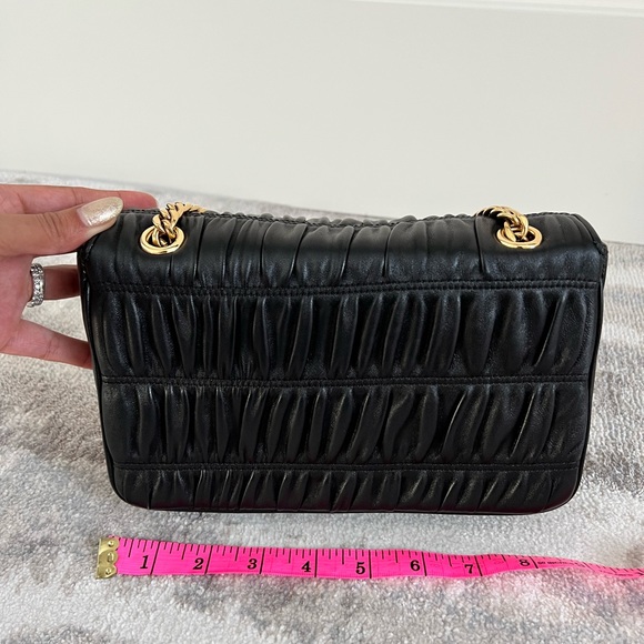 *SOLD* Authentic Prada purse flap crossbody Nappa Gaufre *SOLD* - Picture 2 of 5